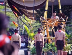 Kwarcab Pringsewu Gelar Upacara HUT Ke-63 Gerakan Pramuka