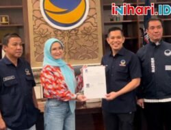 Resmi Kantongi Rekomendasi Partai NasDem, Pasangan Nanda – Antonius Melenggang