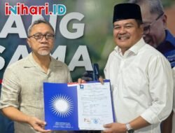 Ketum PAN Zulhas Serahkan Langsung Rekomendasi ke Petahana Bupati Lamteng Musa Ahmad