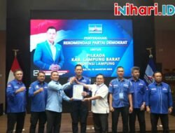 Kantongi Rekom Demokrat Parosil – Mad Hasnurin Dipastikan Bakal Lawan Kotak Kosong di Pilkada Lampung Barat