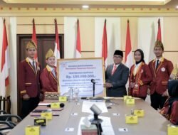 Terima Kunjungan Civitas Akademika dan BEM Universitas Teknokrat Indonesia, Pj. Gubernur Samsudin Apresiasi Sensitivitas Teknokrat dalam Mendukung Pembangunan Kota Baru