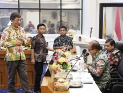 Pj. Gubernur Samsudin Hadiri Rapat Program Strategis Peningkatan Pembelajaran Matematika Metode Gasing: Gampang, Asyik dan Menyenangkan