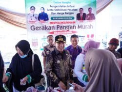 Pj. Bupati Pringsewu Dr. Marindo Kurniawan, ST., MM., Membuka Gerakan Pangan Murah (GPM)