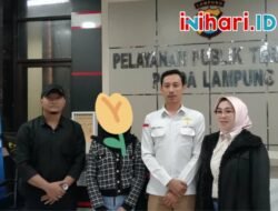 Dihamili Kekasihnya yang Tidak Mau Bertanggungjawab, NE Minta Perlindungan Laskar Lampung dan Akan Laporkan OCB ASN Kantor Pajak Pratama 1, ke Polda Lampung