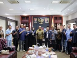 Terima Kunjungan Jaringan Media Siber Indonesia, Pj. Gubernur Samsudin Dorong Anggota JMSI Lampung menjadi Media yang Kredibel dan Inovatif.