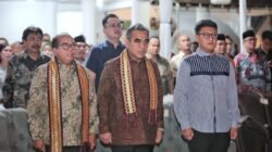 Pj. Gubernur Samsudin Hadiri Ramah Tamah dengan Ketua MPR RI Ahmad Muzani Sekaligus Acara Syukuran Ketua DPRD Provinsi Lampung Ahmad Giri Akbar  