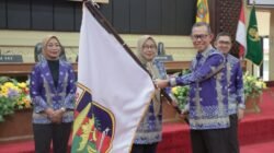 Sekdaprov Fahrizal Lepas 22 Kafilah Provinsi Lampung Ikuti Perhelatan MTQ VII Korpri Tingkat Nasional Tahun 2024 di Kalimantan Tengah