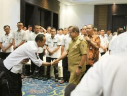 Pj. Gubernur Samsudin Buka Pelatihan Peningkatan Kapasitas Aparatur Pemerintah Desa dan Pengurus Kelembagaan Desa pada Program P3PD