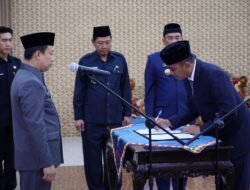 Marindo Kurniawan Resmi Lantik Supriyanto Jabat Kadis Pendidikan dan Kebudayaan Pringsewu