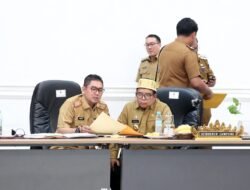 Pj. Gubernur Samsudin Pimpin Rakor Pimpinan Bersama Kepala Daerah Kabupaten/Kota se-Provinsi Lampung dan Kepala OPD Tindak Lanjuti Hasil Rakornas di Sentul Bogor, Jawa Barat