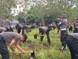 Sinergi Hijau: SPN Polda Lampung Tanamkan Ilmu Pertanian Demi Ketahanan Pangan