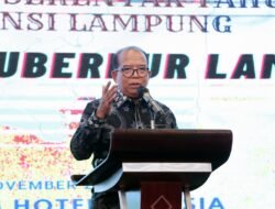 Rakor Kesiapan Pilkada Serentak 2024, Pj. Gubernur Samsudin Ajak Wujudkan Demokrasi yang Sehat, Damai dan Berintegritas di Provinsi Lampung