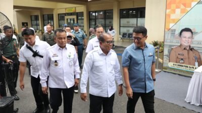 Hari Kesehatan Nasional ke-60, Pj. Gubernur Samsudin Canangkan Hari Jadi RSUDAM dan Resmikan Gedung Respiratory Intensive Care Unit serta Gedung Administrasi Transformasi Layanan Kesehatan RSUDAM