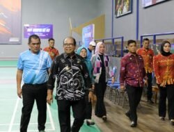 Pj. Gubernur Samsudin Buka Seleksi Kejuaraan Bulu Tangkis untuk Menghadapi Pornas Korpri XVII di Palembang Tahun 2025 Mendatang