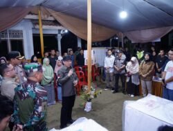 Pj. Bupati Pringsewu Dr. Marindo Kurniawan, ST., MM bersama Forkopimda Kabupaten Pringsewu Lakukan Pantauan ke TPS Jelang Pemilihan Gubernur dan Bupati Serentak 2024