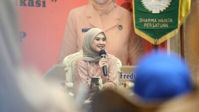 Pj. Ketua TP PKK Ibu Maidawati Retnoningsih Samsudin Buka Seminar dalam Rangka HUT Dharma Wanita Persatuan ke-25, Ajak Para Ibu Berkontribusi Nyata dalam Pembangunan Daerah