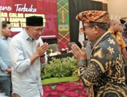 Pj. Gubernur Samsudin Hadiri Rapat Pleno Terbuka KPU Provinsi Lampung dalam Rangka Penetapan Rahmat Mirzani Djausal dan Jihan Nurlela sebagai Calon Gubernur dan Wakil Gubernur Terpilih Periode 2025-2030