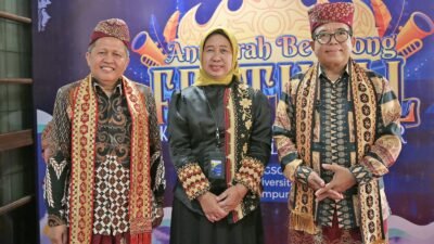 Hadiri Festival Kebudayaan dan Cinta Tanah Air Universitas Lampung 2025, Begini Kata Pj. Gubenur Samsudin