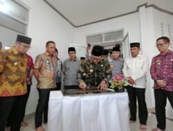 Pj. Gubernur Samsudin Resmikan Masjid Miftahul Jannah, yang berada di Komplek Kantor Dinas Pemuda dan Olahraga Provinsi Lampung, Bandar Lampung