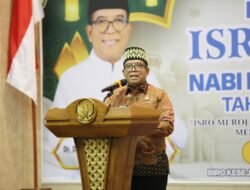 Rayakan Isra Mi’raj Pj Gubenur Samsudin Ajak ASN Teladani  Nabi Muhammad SAW