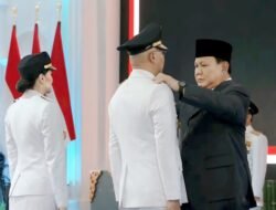 Presiden Prabowo Subianto Secara Resmi Melantik Rahmat Mirzani Djausal dan Jihan Nurlela sebagai Gubernur dan Wakil Gubernur Lampung Periode 2025-2030