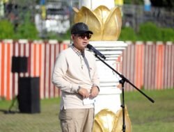 Pj. Sekdaprov Fredy SM Masuki Masa Pensiun, Gelar Senam Bersama OPD di Lingkungan Pemprov Lampung Sebagai Tanda Perpisahan