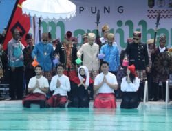 Sambut Bulan Suci Ramadhan 1446 H, Pemprov Lampung bersama DPP Lampung Sai dan Majelis Penyimbang Adat Lampung Gelar Tradisi Blangikhan