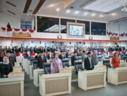 Rapat Paripurna, Gubernur Lampung Rahmat Mirzani Djausal Prioritaskan Pembangunan Infrastruktur