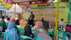 Reses di Desa Sukaraja Gedong Tataan, Warga Minta Tondi  Bantu Permodalan UMKM