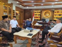 Temui Menteri PUPR Dody Hanggodo Gubernur Mirza Bersama Ketua MPR RI Ahmad Muzani Bahas Pembangunan Infrastruktur Jalan di Provinsi Lampung