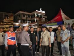 Pastikan Situasi Kondusif Aman dan Lancar, Gubernur Mirza Tinjau Pelayanan dan Pengamanan Arus Balik Lebaran