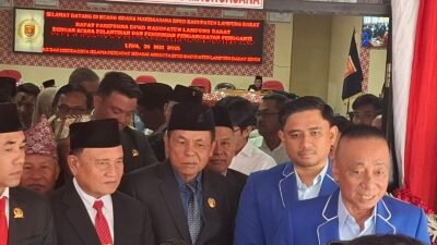 Ketua DPD Partai Demokrat Lampung Edy Irawan Arief Ucapkan Selamat Atas Pelantikan Edi Gunawan Sebagai Anggota DPRD Lampung Barat