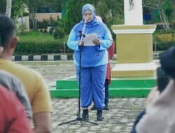 Pimpin Apel Wabub Umi Laila Himbau ASN Kurangi Penggunaan Plastik