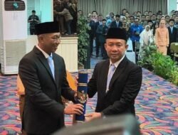 Marindo Kurniawan Dilantik Jadi Sekda Termuda Lampung, Gubernur: Tugas Berat Menanti
