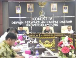 DPRD Lampung Gelar Rapat Komisi IV Bahas Keberadaan Kapal Dalom Lintas Berjaya