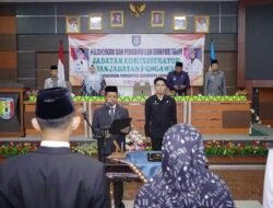 Resmi Dilantik Riyanto, Ini Komposisi Baru Pemkab Kabupaten Pringsewu