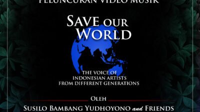 SBY Gandeng 35 Musisi Lintas Generasi, Luncurkan Video Musik “Save Our World