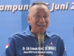 Edi Irawan Tepati Janji, DPD Demokrat Lampung Kini Miliki Kantor Sendiri