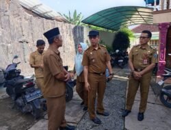 Baru Menjabat, Camat Natar Eko Setiawan Tancap Gas Tertibkan Pasar dan Bahu Jalan Sukamaju