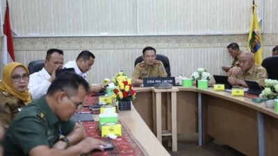 Pemprov Lampung Ikuti Rakor Pengendalian Inflasi, Inflasi Masih Terkendali