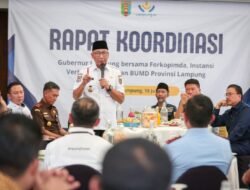 Rakor Forkopimda Lampung Soroti Penguatan Kolaborasi Lembaga Menuju Indonesia Emas