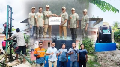 PLN Nusantara Power Bangun Sumur Bor di Dusun Sebalang 1, Permudah Akses Air Bersih Warga
