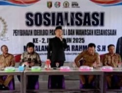 Anggota DPRD Lampung Galang Putra Rahman Ajak Warga Way Kanan Tanamkan Nilai Pancasila