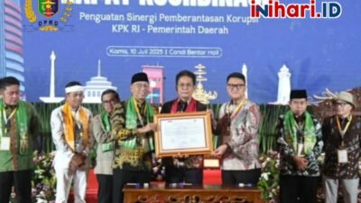 Ketua DPRD Lampung Hadiri Rakor Pemberantasan Korupsi Se-Wilayah II KPK