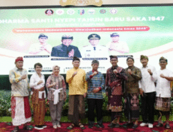 Wakil Ketua DPRD Lampung Hadiri Dharma Santi Nyepi Tahun Baru Saka 1947