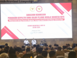 Ketua DPRD Lampung Hadiri Sarasehan Perubahan Geopolitik Dunia, Bahas Tantangan dan Peluang Indonesia
