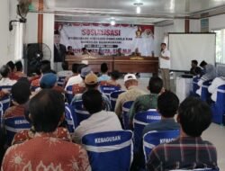 Di Desa Kebagusan Pesawaran Mohammad Reza Sosialisasikan Nilai Pancasila