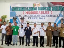 DPRD Lampung Yanuar Irawan Buka Musorkablub KONI Tanggamus