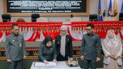 Pemprov dan DPRD Lampung Sepakati Perubahan KUA-PPAS 2025, Fokus pada Pertumbuhan dan Pemerataan