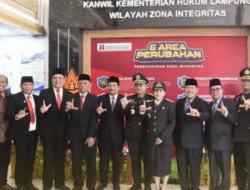 Anggota DPRD Lampung Mohammad Reza Berawi Hadiri Peringatan HUT ke-80 Kementerian Hukum dan HAM